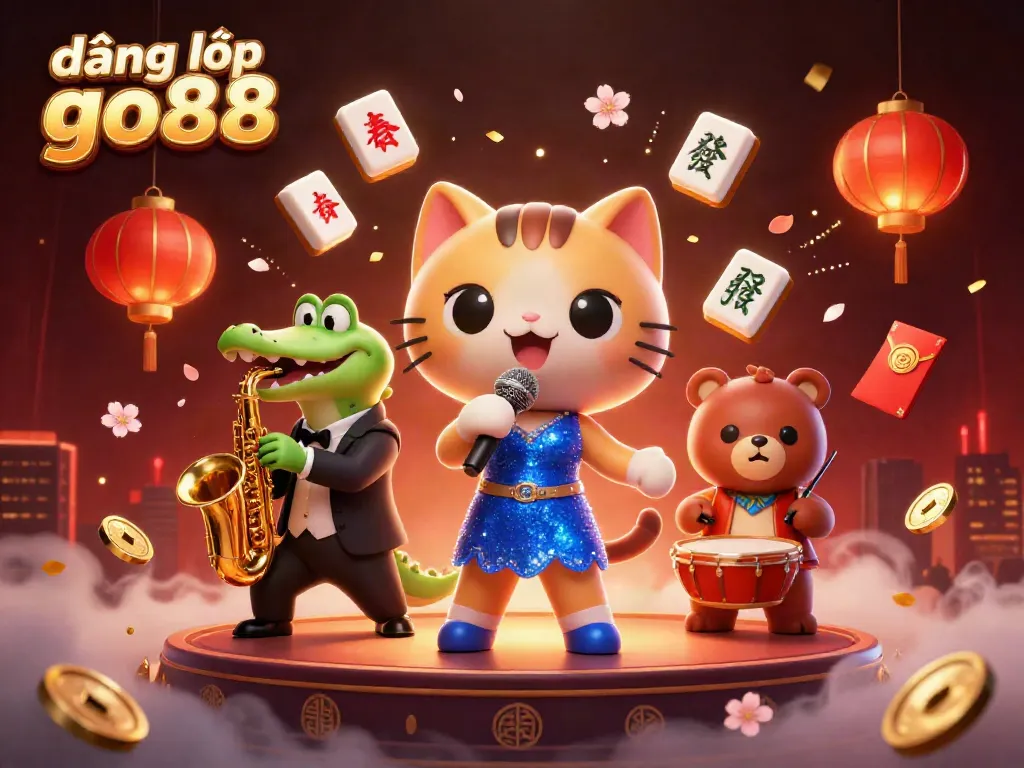 Engage with the vibrant gambling world of đăng nhập go88 featuring lively casino characters in action.