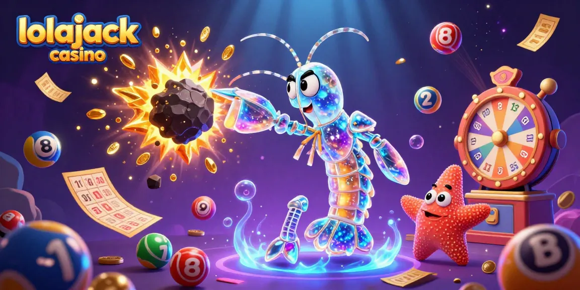 Play exciting games at Lolajack Casino with vibrant prizes and dynamic action!