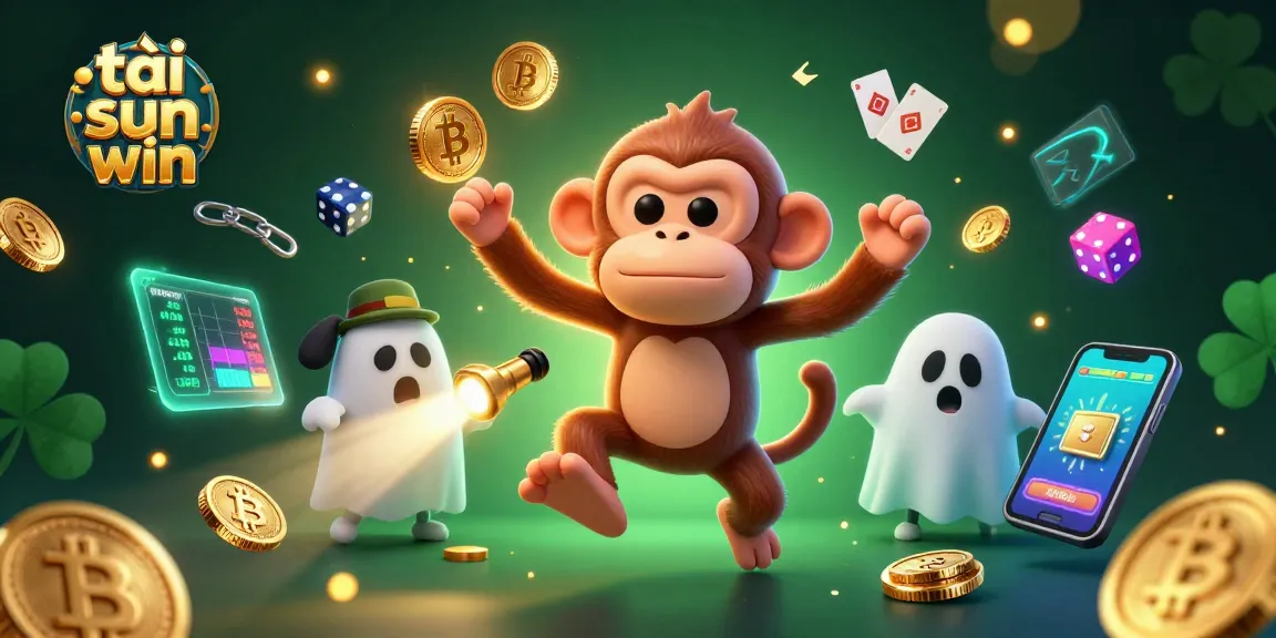 Experience the thrill of tải sun win with engaging games and rewards in a vibrant casino illustration.
