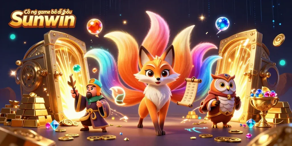 Engage with Cổng game bài đổi thưởng Sunwin, experiencing vibrant gaming elements and rich rewards.